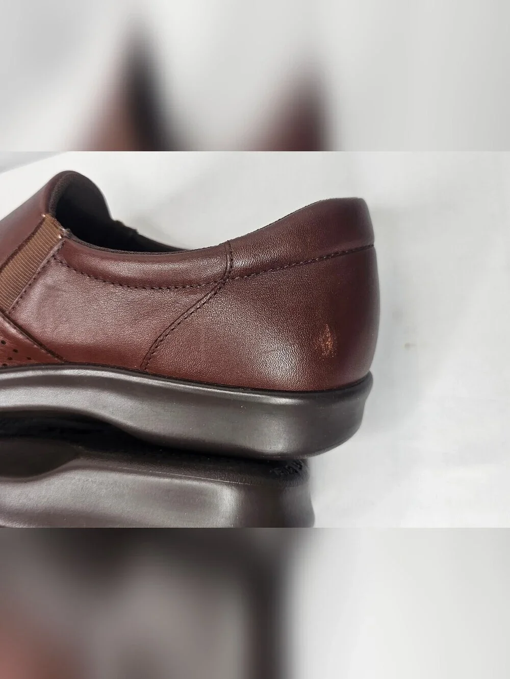 SAS Tripad Comfort Viva Brown Leather Slip-On Loafer Shoes Women's 9S
